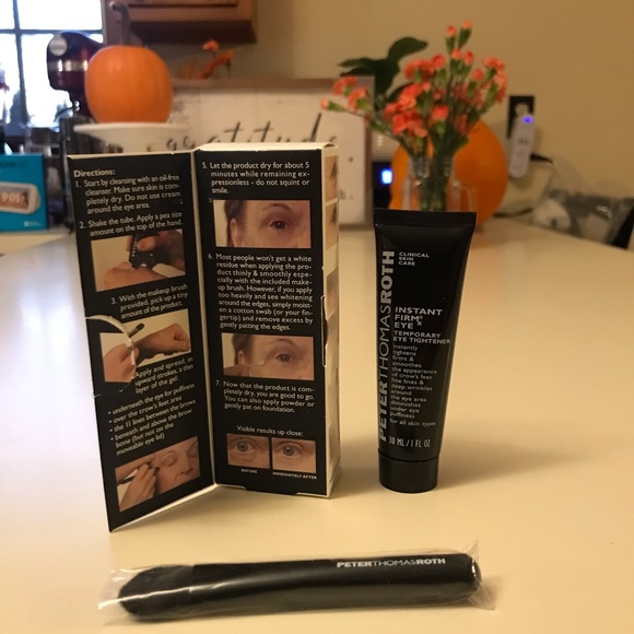 Peter Thomas Roth Instant FIRMx Eye Tightening Treatment w/Brush 1oz. NIB~Sealed - Picture 3 of 3